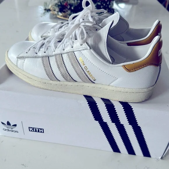 Kith | Shoes | Adidas Campus 8s Kith Classics White Mango | Poshmark Kith | Shoes | Adidas Campus 8s Kith Classics White Mango | Poshmark